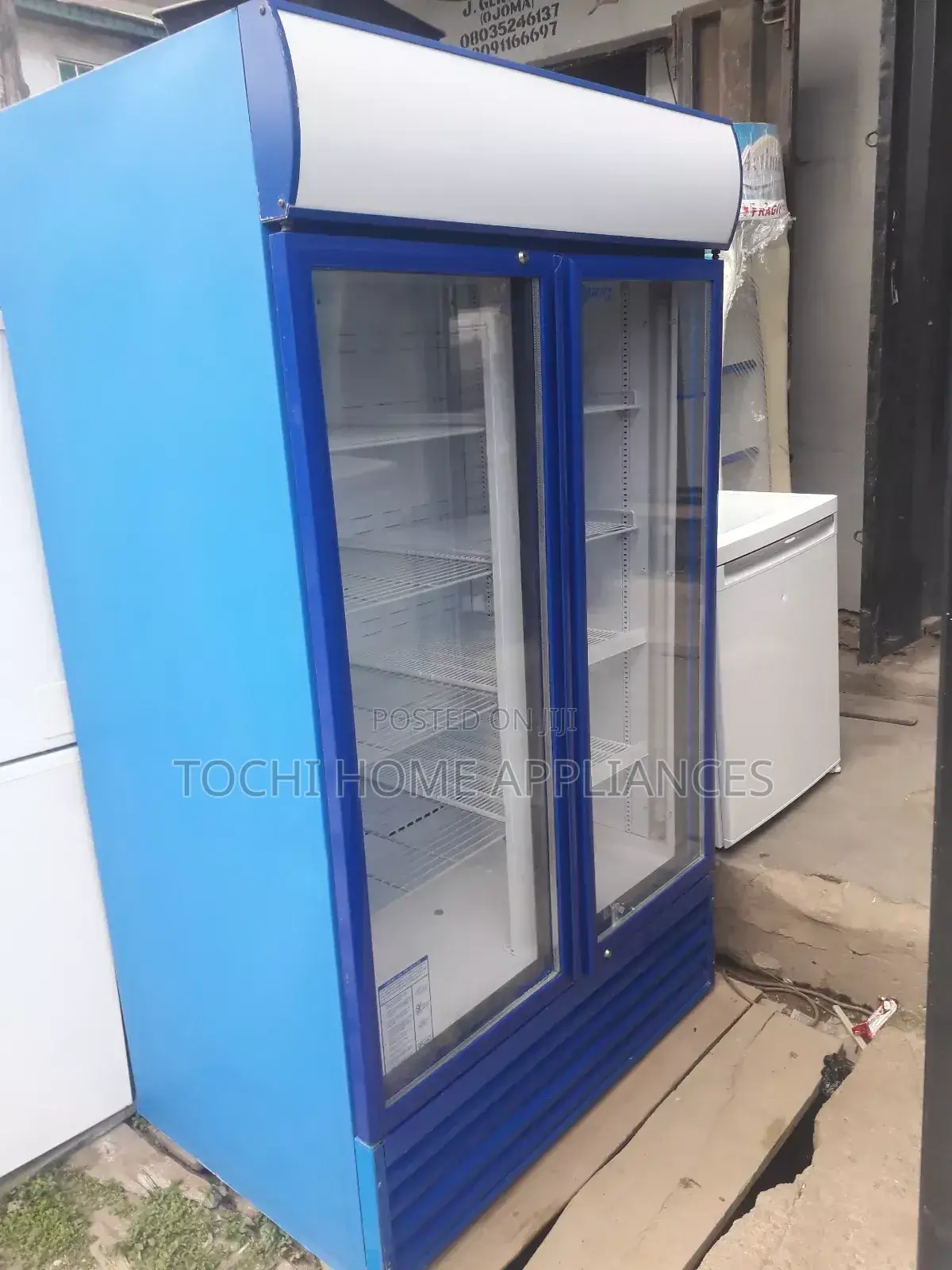 Side By Side Display Chiller
