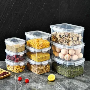 3pcs Kitchen Food Sealed Fruit Vegetable Drain Set