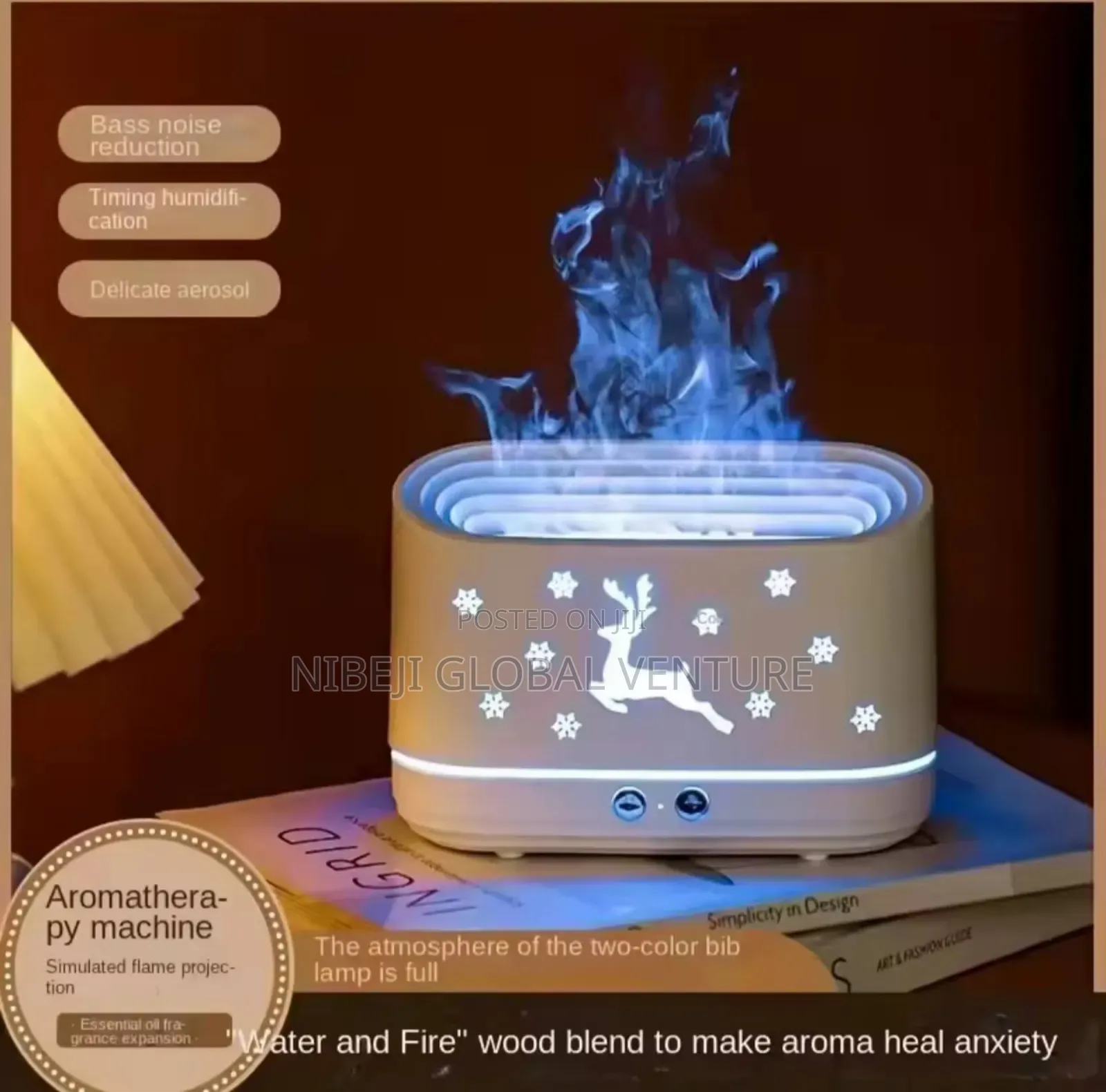 Flame Aromatherapy Humidifier
