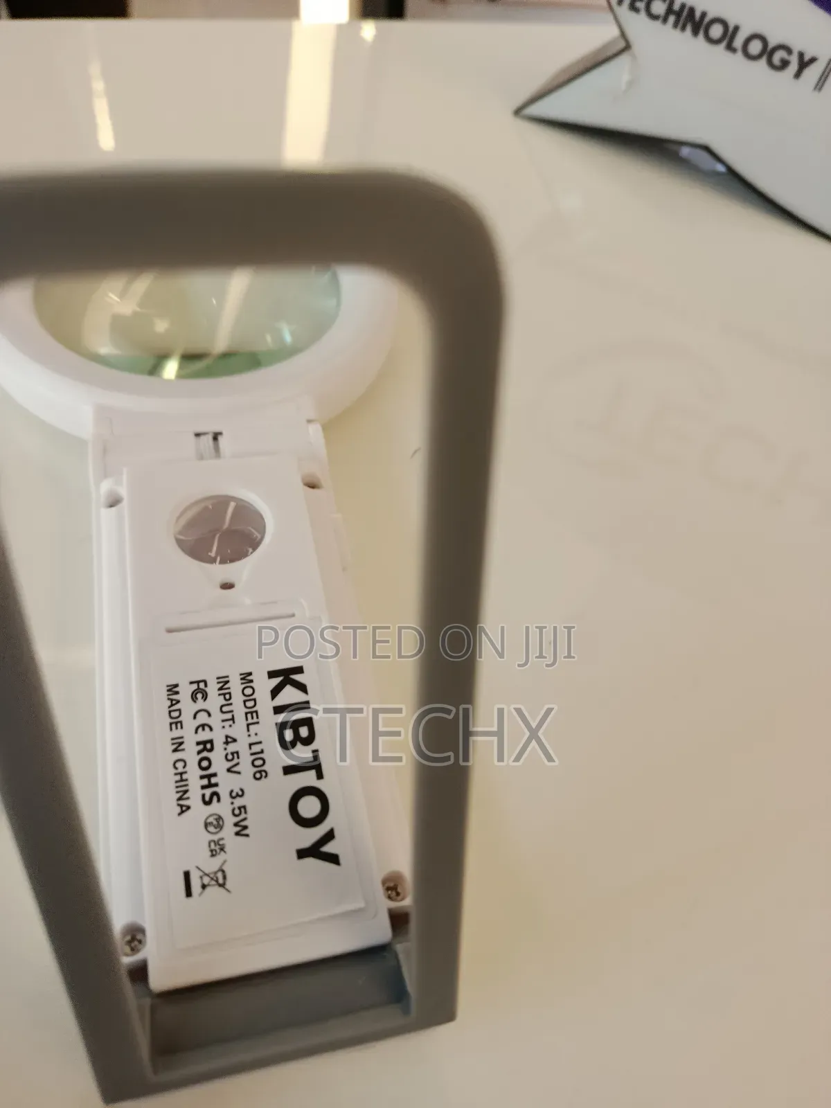 30x 10x Magnifying Glass With Light And Stand.