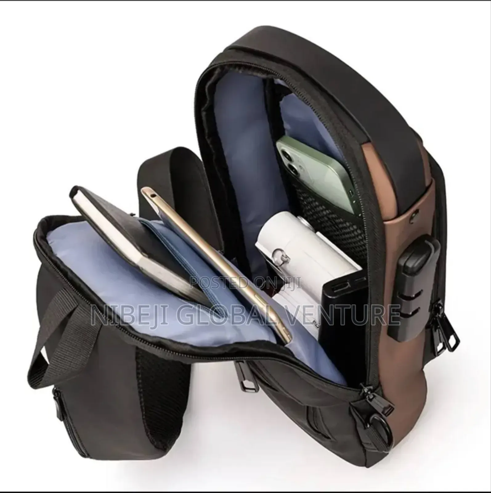 Men's Chest Bag Password Lock