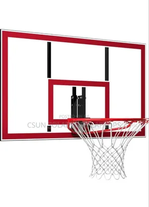 44" Basketball Impact Backboard Combo.Outdoor Wall Mount.
