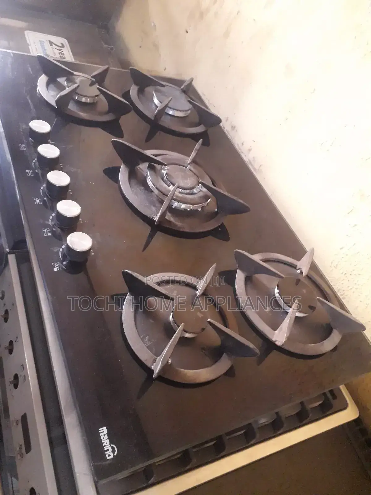 Industrial 5 Burner Gas Cooker