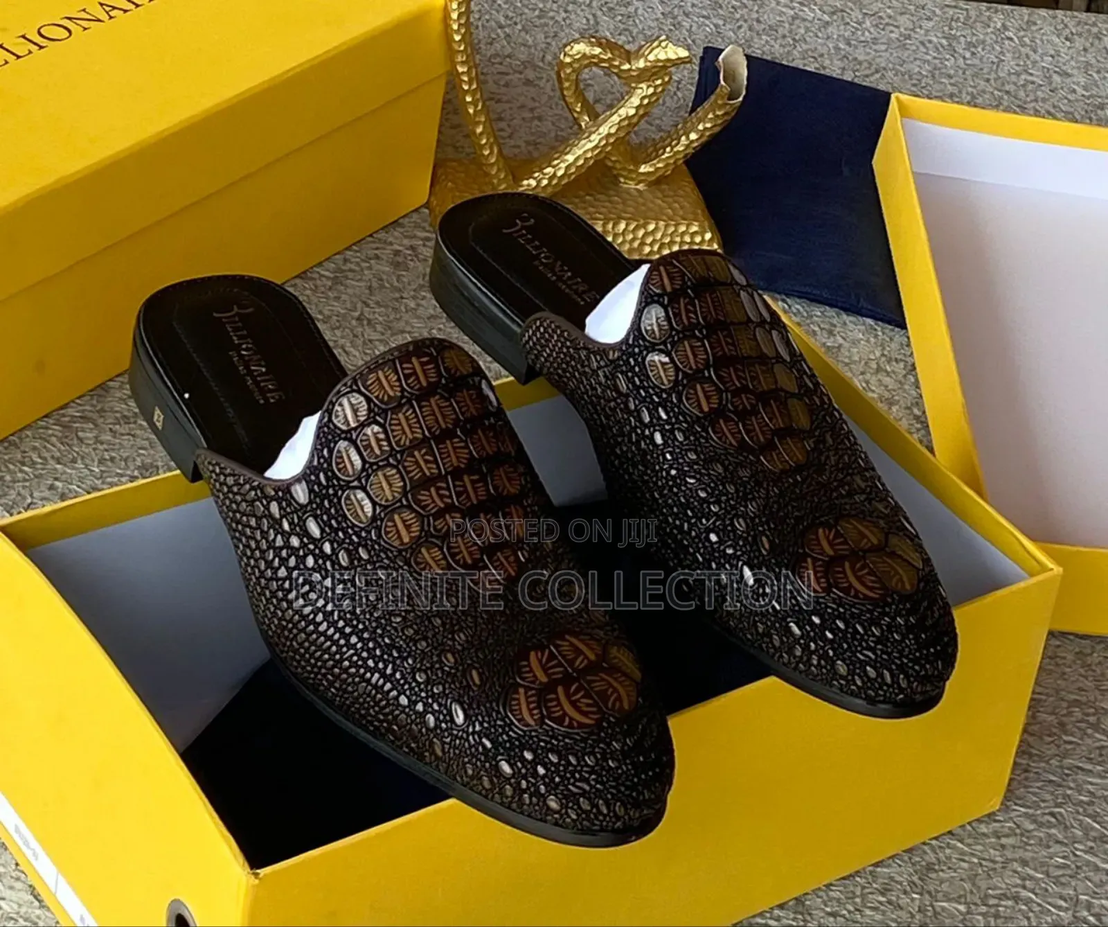 Billionaire Top Quality Halfshoe