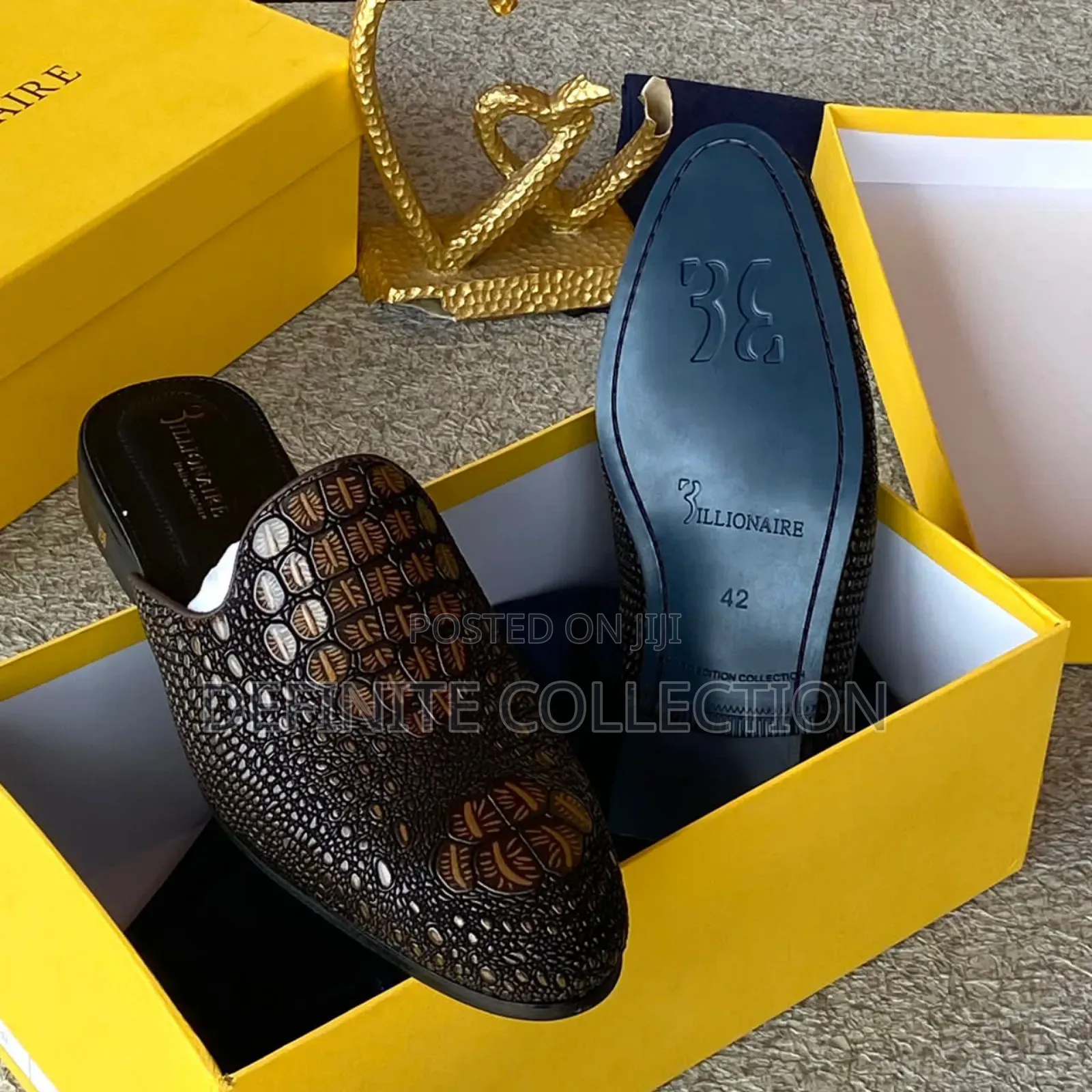 Billionaire Top Quality Halfshoe