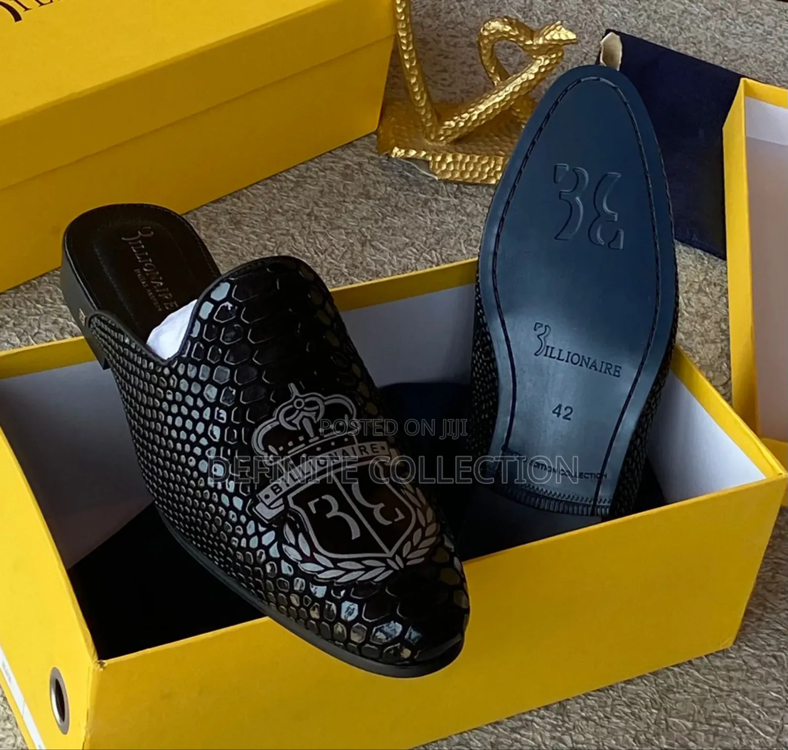 Billionaire Top Quality Halfshoe