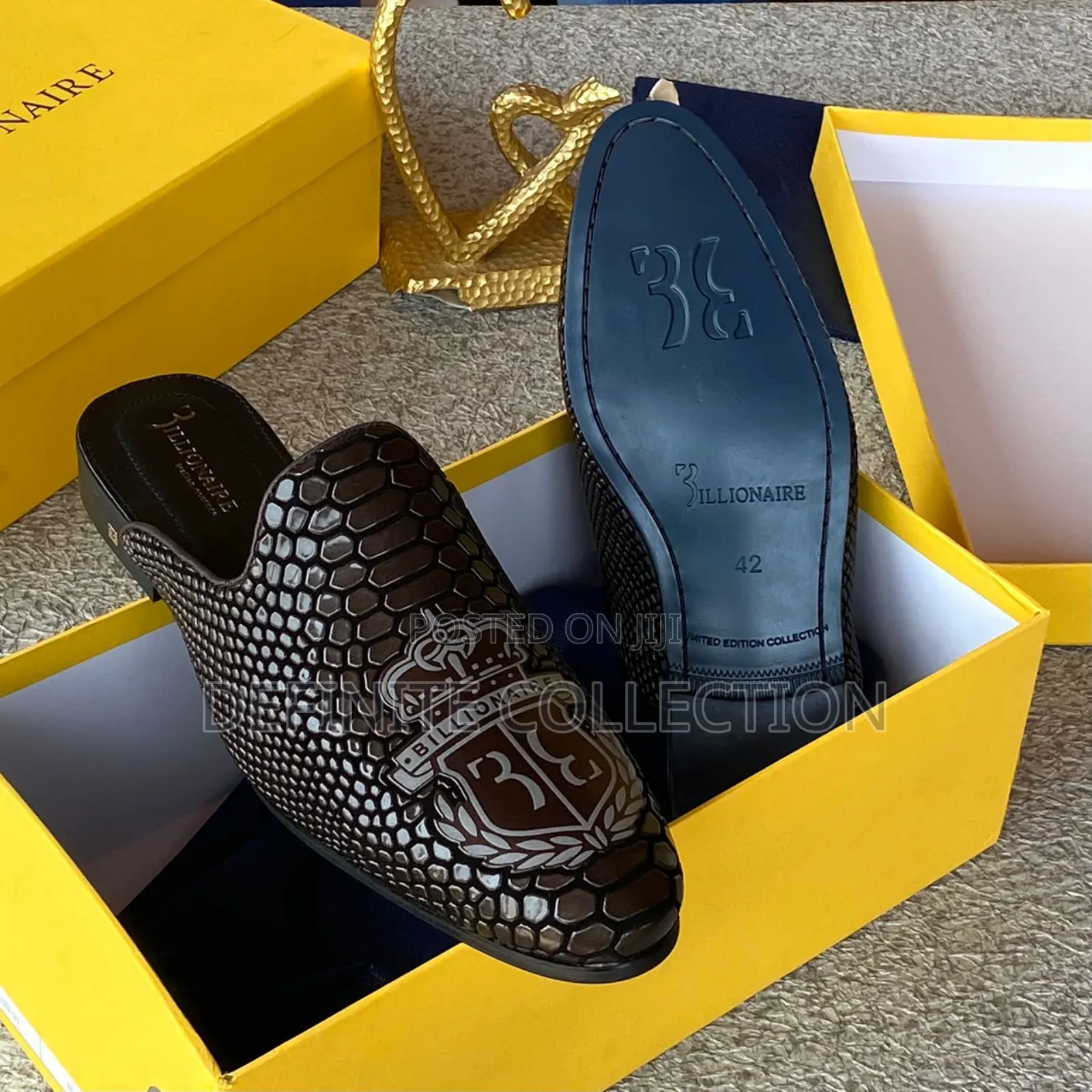 Billionaire Top Quality Halfshoe