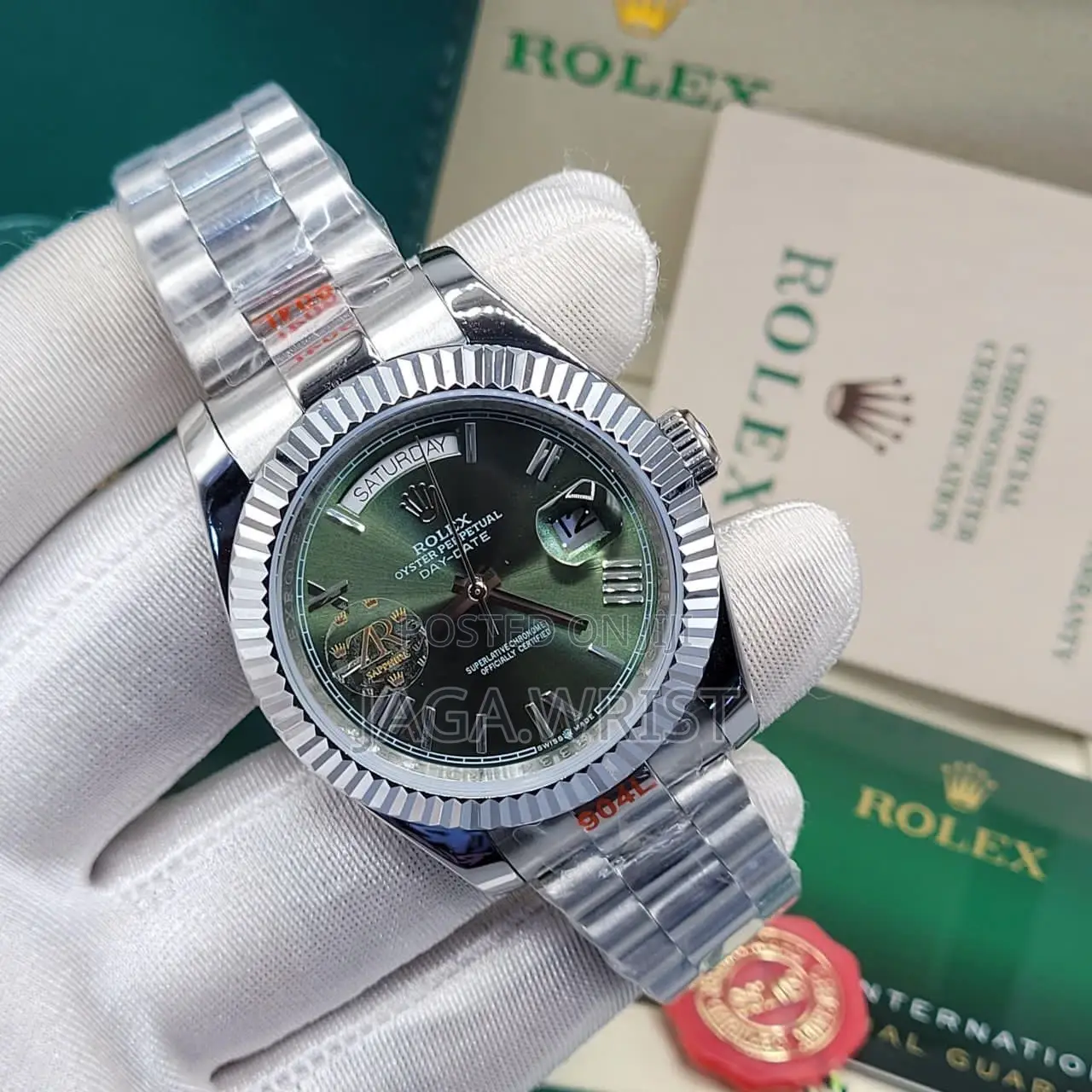 Rolex Day-Date Silver