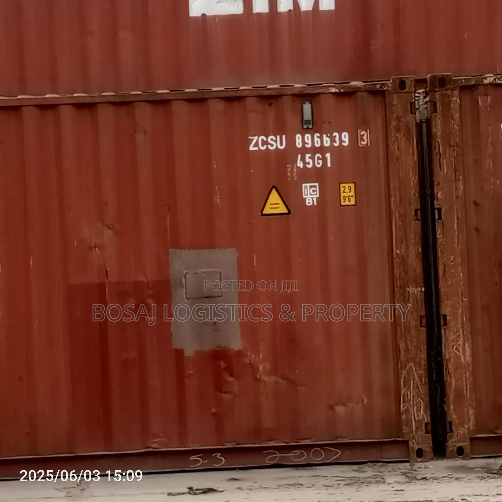 20ft Empty Container
