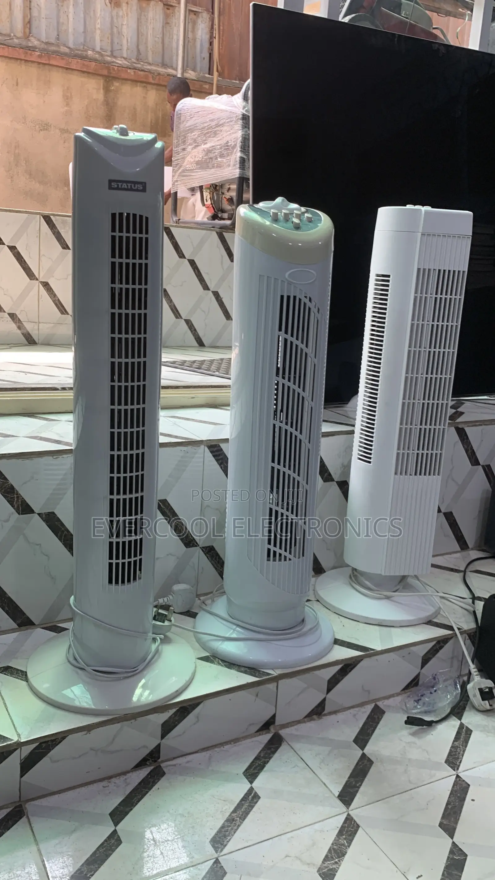 Oscillating Tower Fans