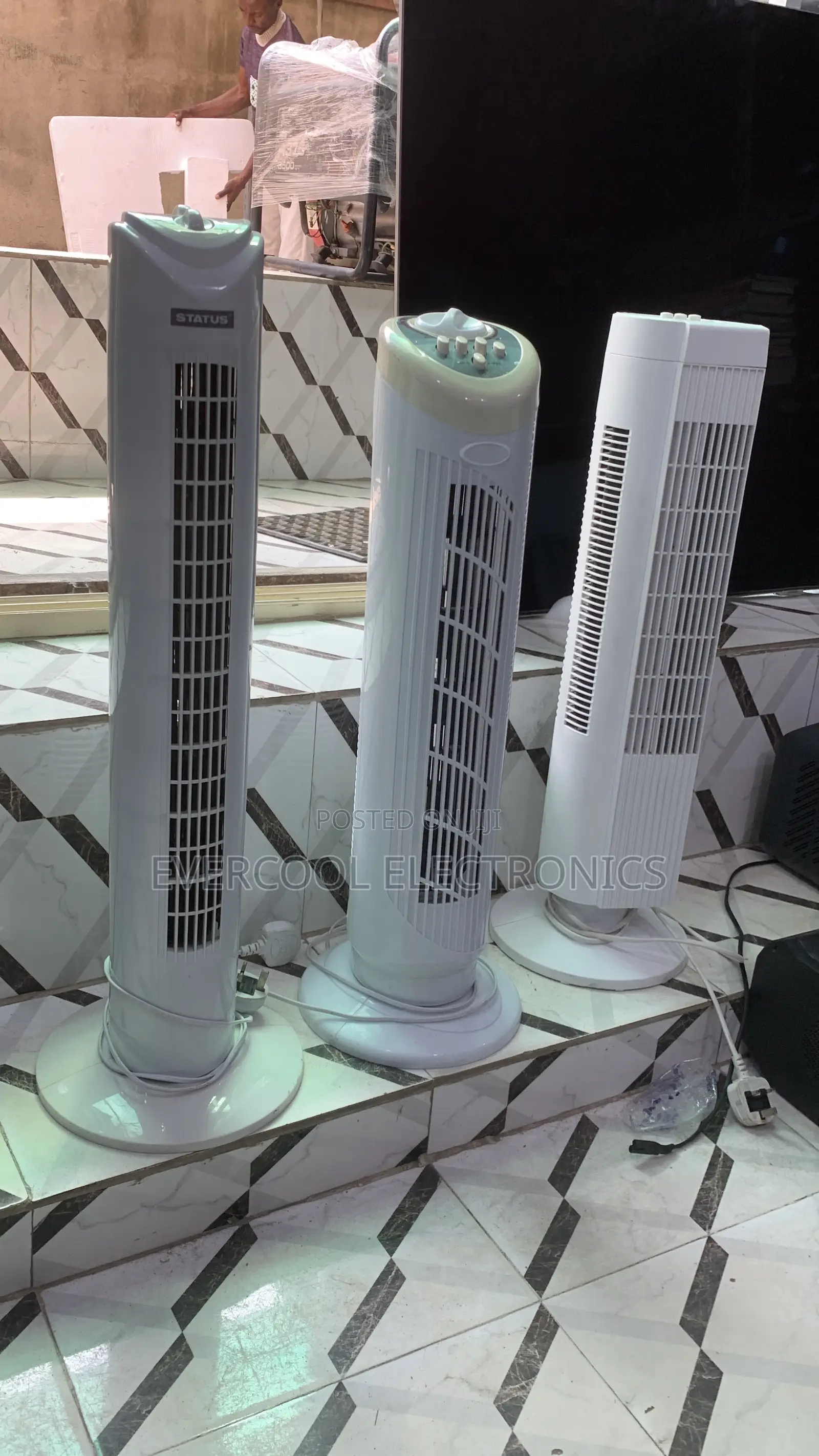Oscillating Tower Fans