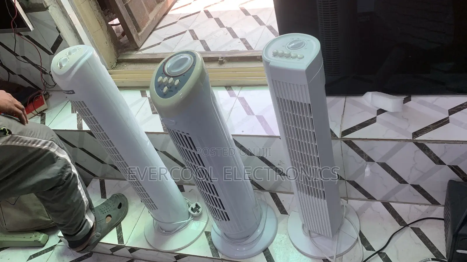 Oscillating Tower Fans
