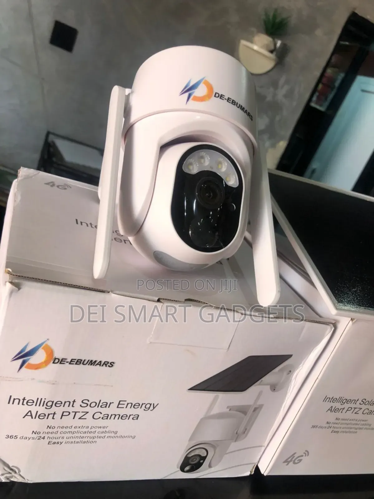 Intelligent Solar Alert PTZ Camera