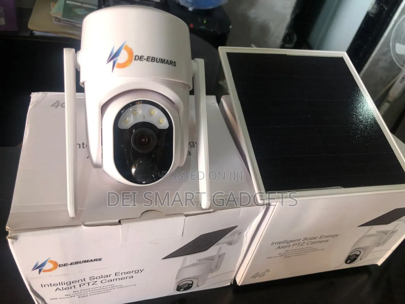 Intelligent Solar Alert PTZ Camera