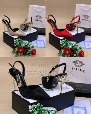 Photo - High Quality Women's Branded Versace Slingback Pump