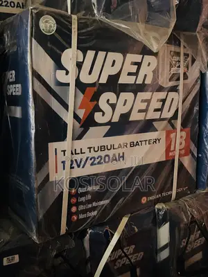 220ah 12v Super Speed Solar Tubular Battery