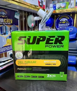 Photo - Solar Tubular Battery
