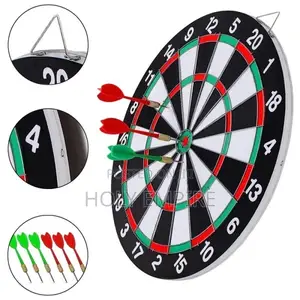 Dart Board Game Set With Dart Needles Double-sided Hanging