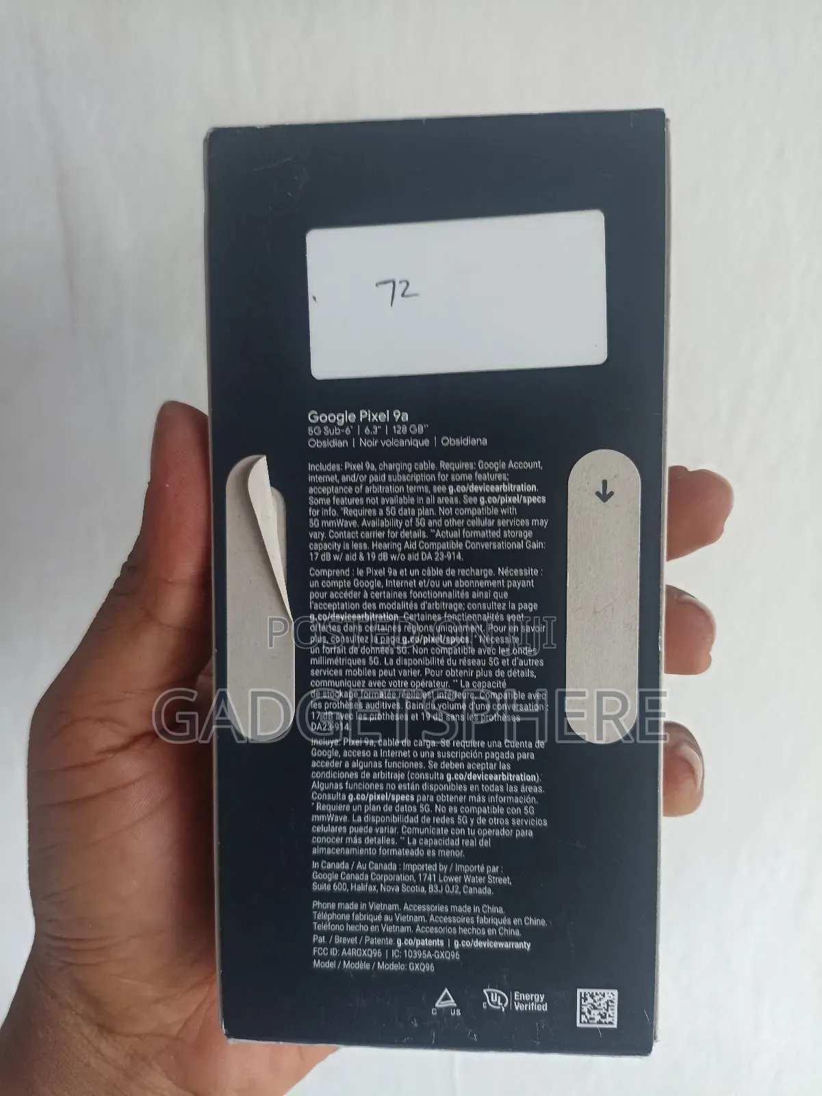 New Google Pixel 9a 128 GB Black