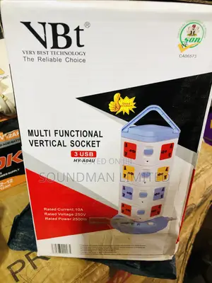 VBT Standing Extension Socket 16 Way( With 3 Usb)