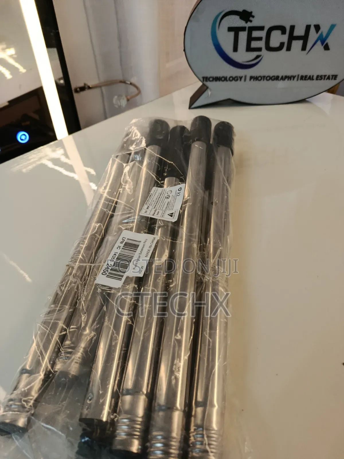 Paint Roller Extension Pole 2.4m 6 Segmented Steel Pole