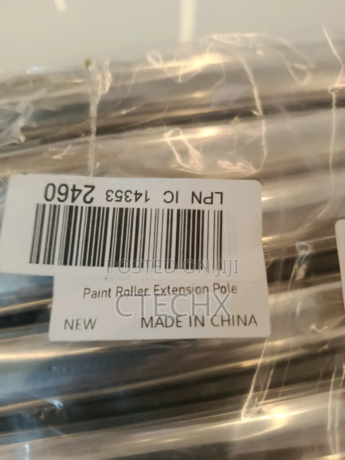 Paint Roller Extension Pole 2.4m 6 Segmented Steel Pole