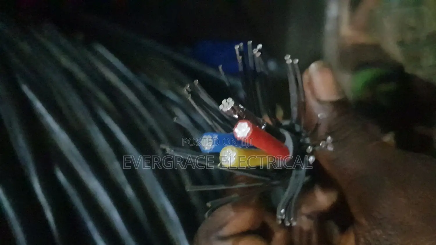 10mm 4-Core Aluminium Armoured Cable.