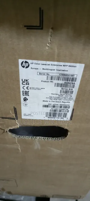 Hp Colr Ljet Ent MFP 5800dn Printer