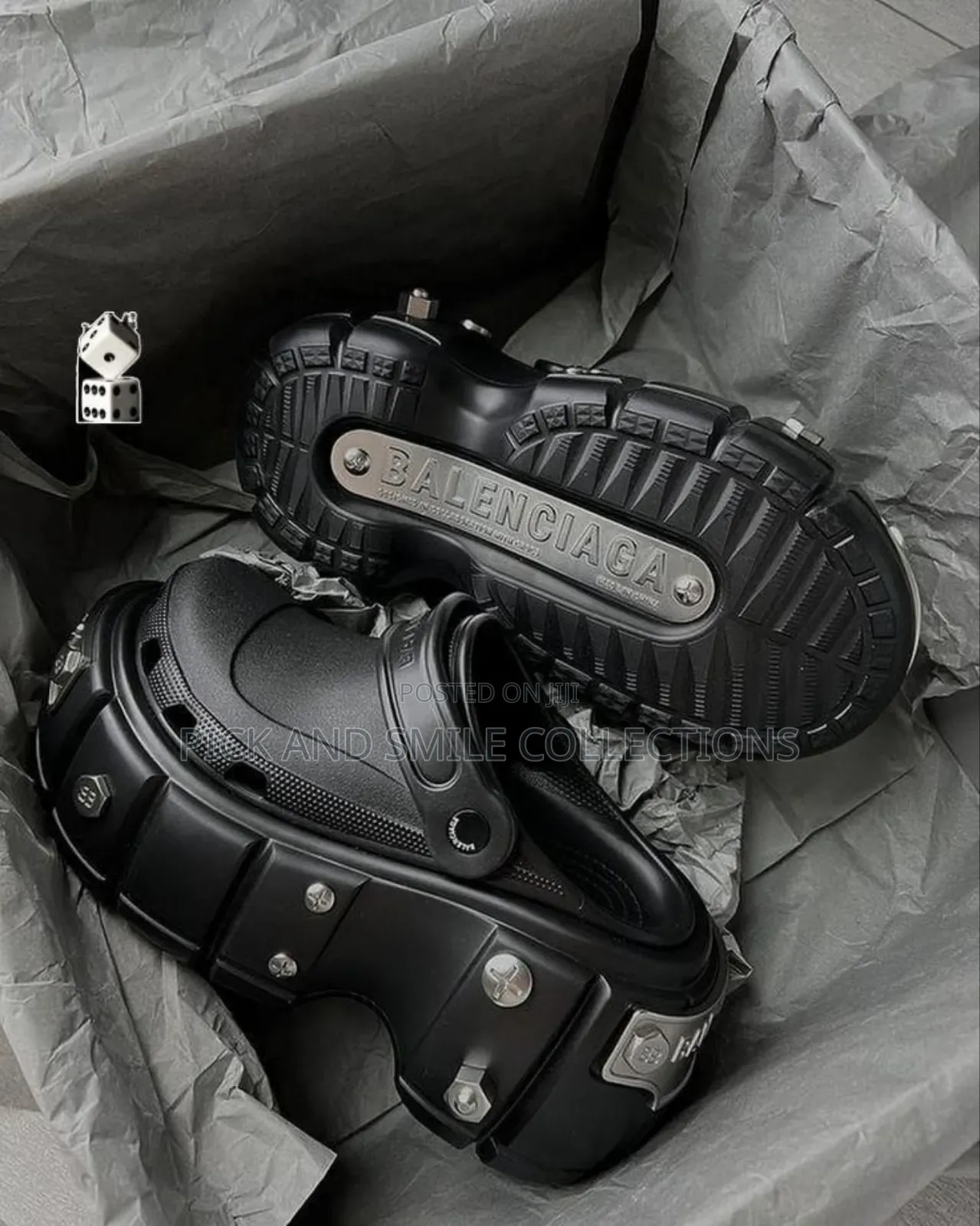 T*New Balenciaga Clogs Big Crocs*