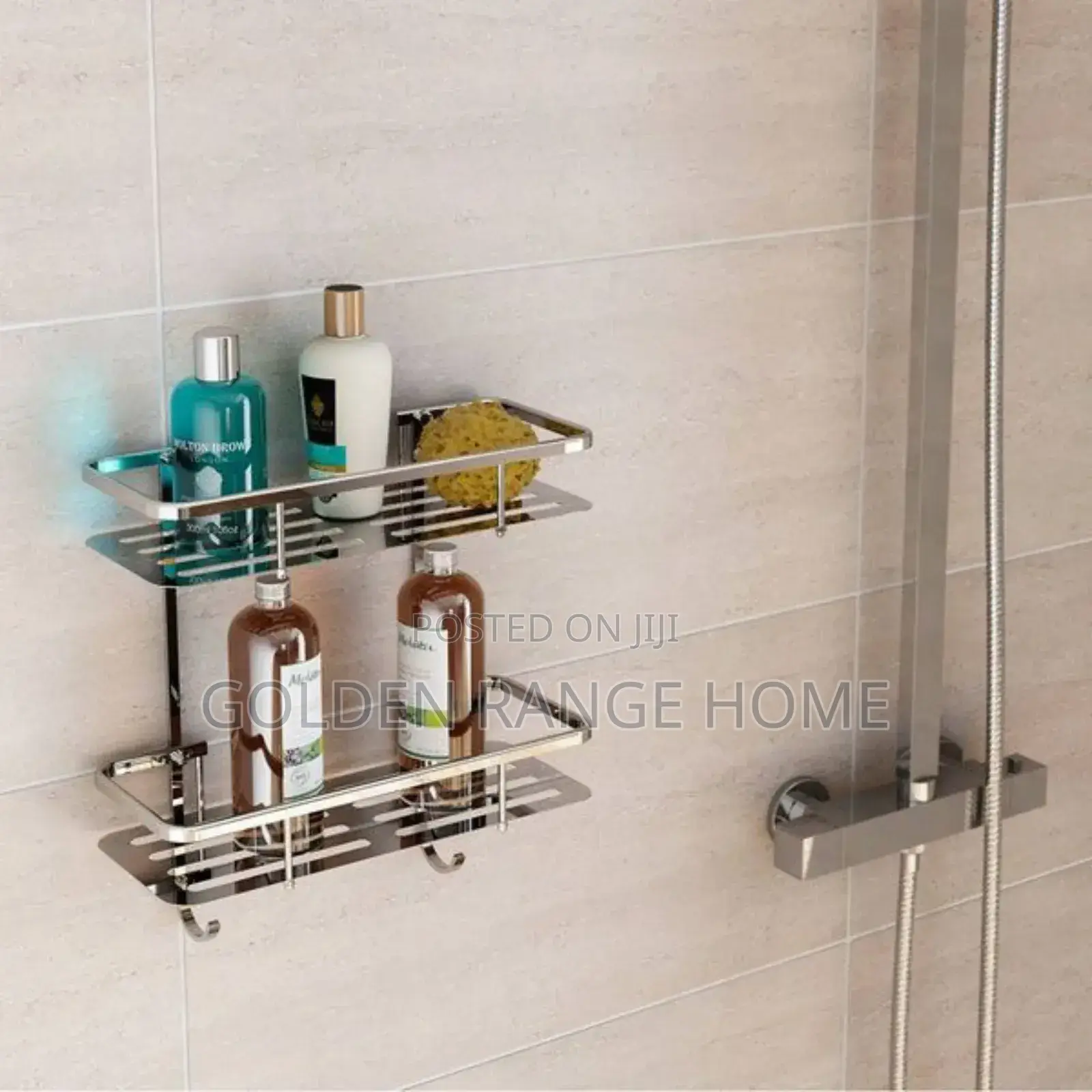 2step Bathroom Shampoo Racks