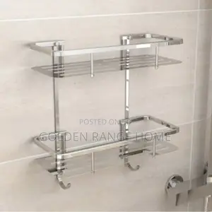 2step Bathroom Shampoo Racks