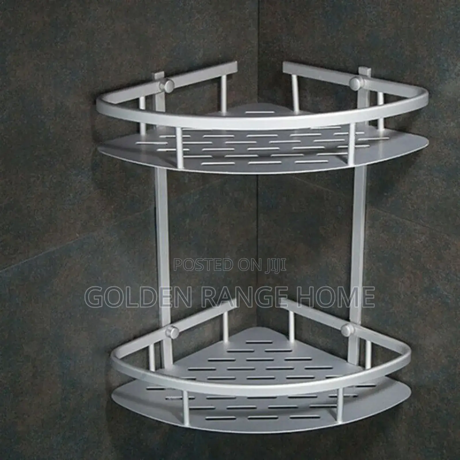 2step Corner Bathroom Shampoo Rack