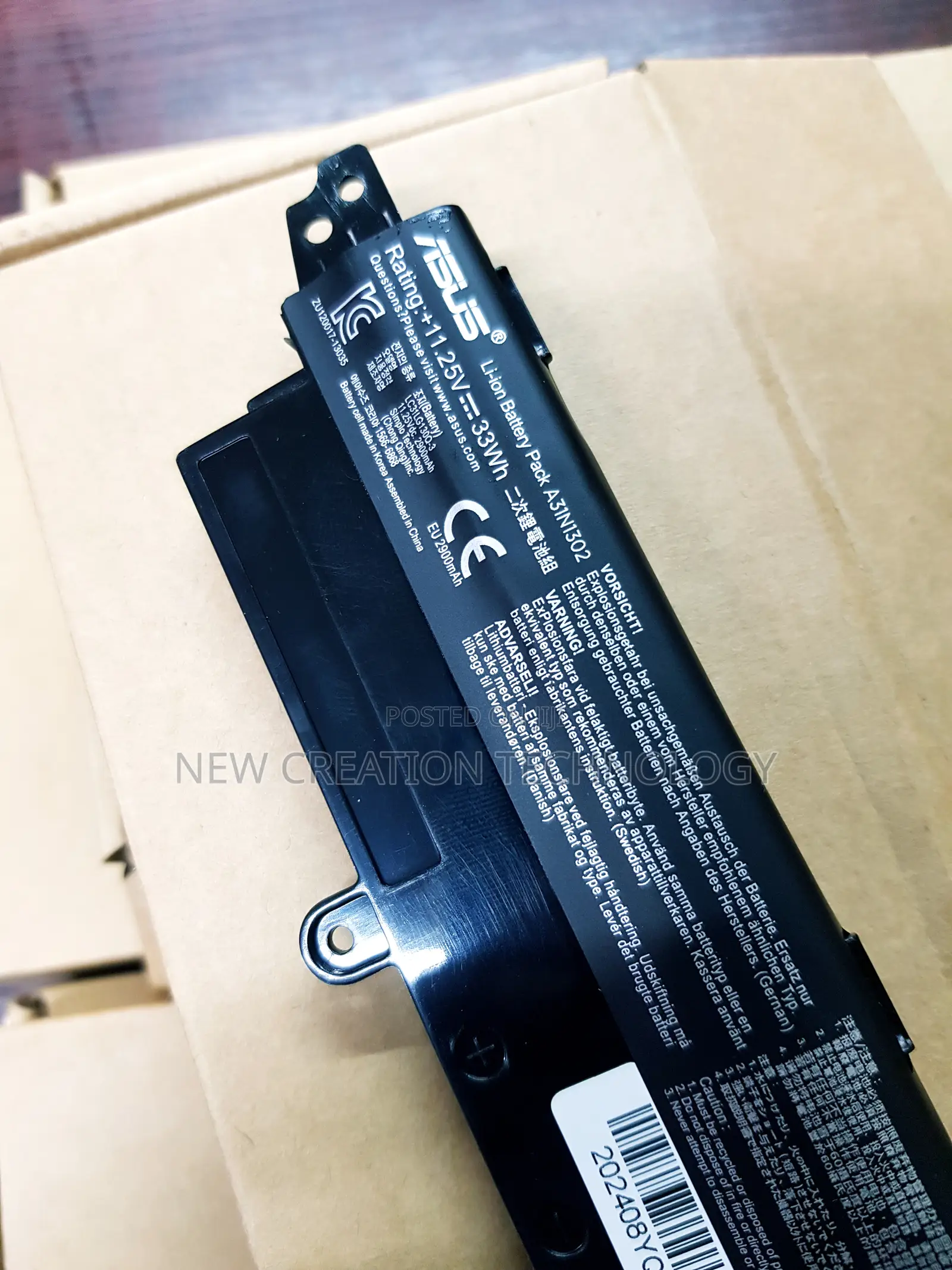 Genuine Asus A31n1302 Laptop Battery