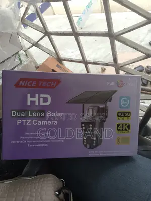 Wide-Angle PTZ Cam–Solar Charging, Smart Zoom, App Connected
