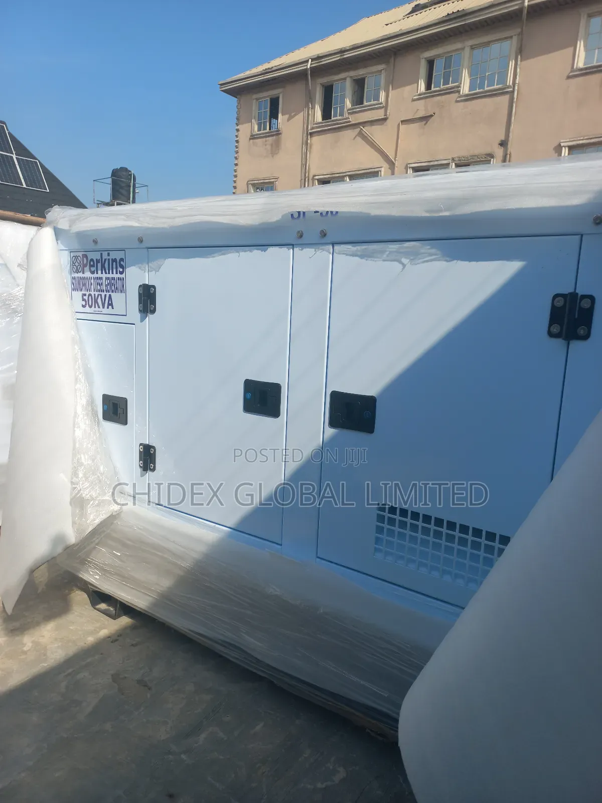 Brand New Perkins Soundproof Diesel Generator 100%Copper