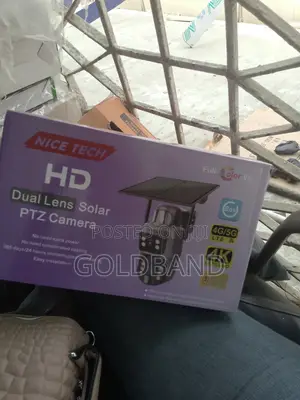 Outdoor PTZ Surveillance Camera – Solar Powered, Ubox App