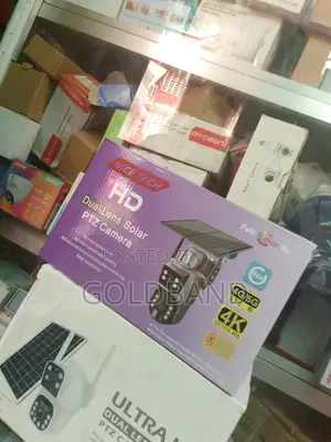 Smart Solar Cam – PTZ Movement, Hd, Controlled by Ubox