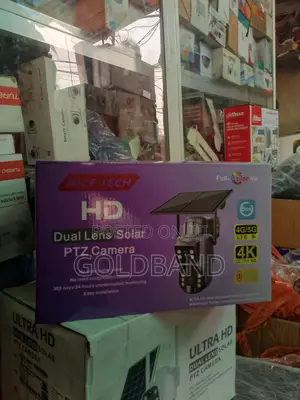 Ai Motion Detection Solar Cam – PTZ + Hd + Ubox Remote App