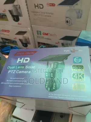 Human Detection PTZ Camera – Solar Powered, Smart App Alerts