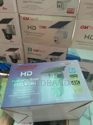 Smart Security Cam – PTZ Zoom, Solar Charging, App Control