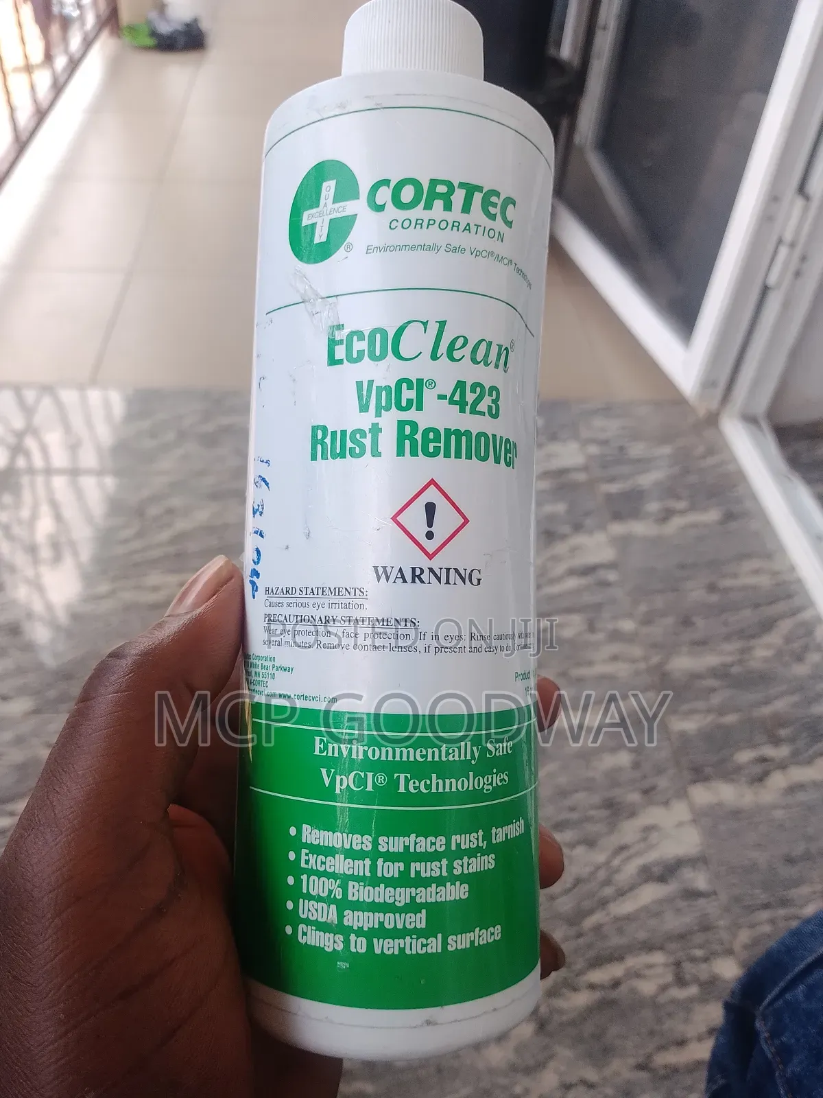 Cortex Rust Cortec Eco Clean Vpci-423 Rust Remover 1liter for sale - MCP GOODWAY ...