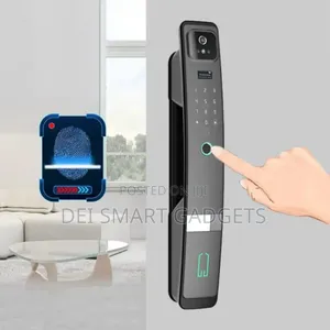 3d Smart Door Lock Tuya (With Remote )