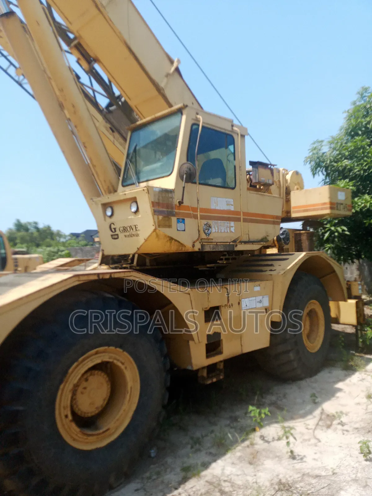 35tons 4by4 Caterpillar Crane