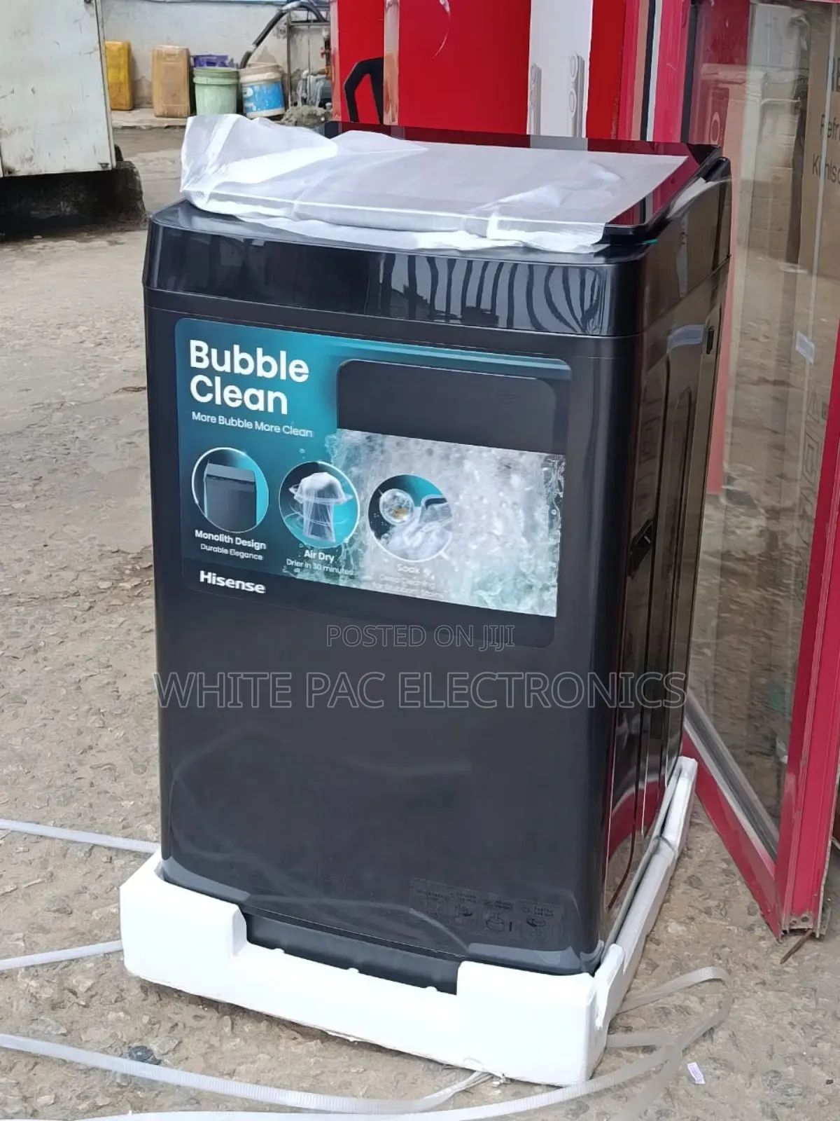 Brand New Hisense 9kg Top Loader Wash Machine ( Wash & Spin