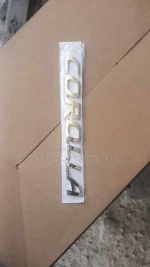 Corolla 2003-2008 Letter Writing Emblem
