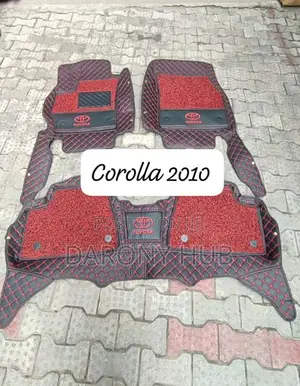 12d Double Layer Original Floor Mat Wine/Black