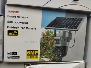 Smart Network Outdoor PTZ Solar Camera Dual Lence