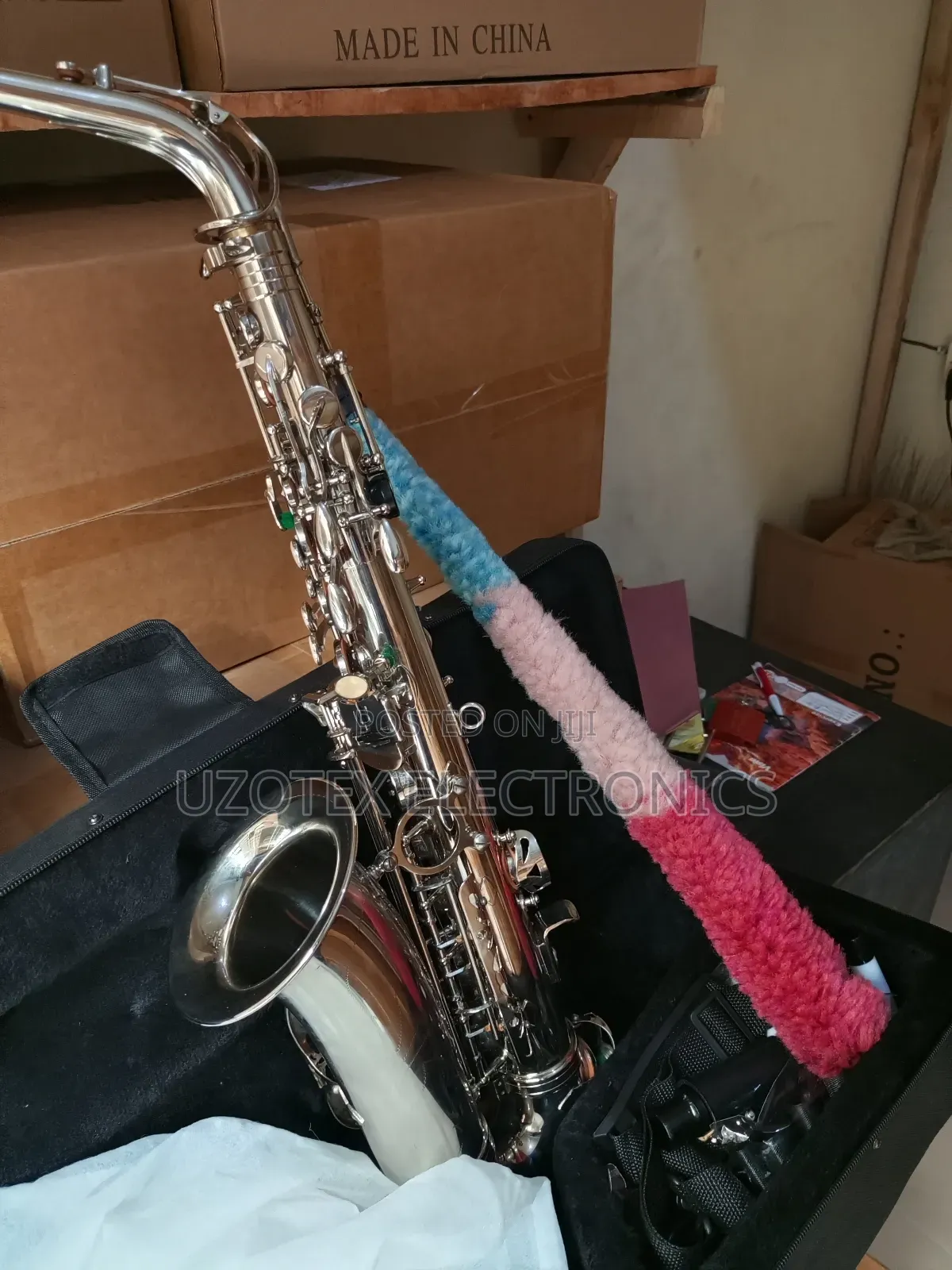 Yamaha Silver Saxophone