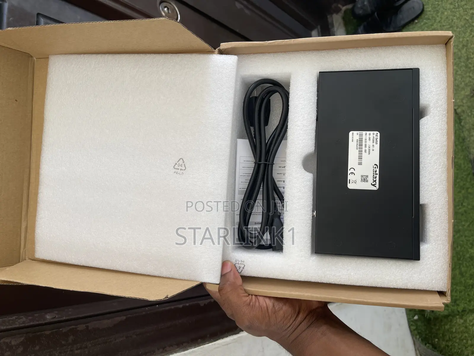 Galaxy 6 Port Gigabit Poe Switch Long Range