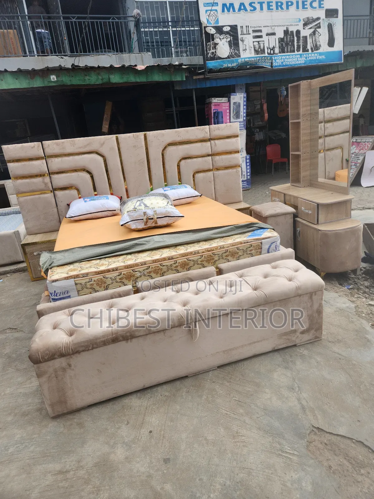 Luxury 6by6 Complete Set of Bed.